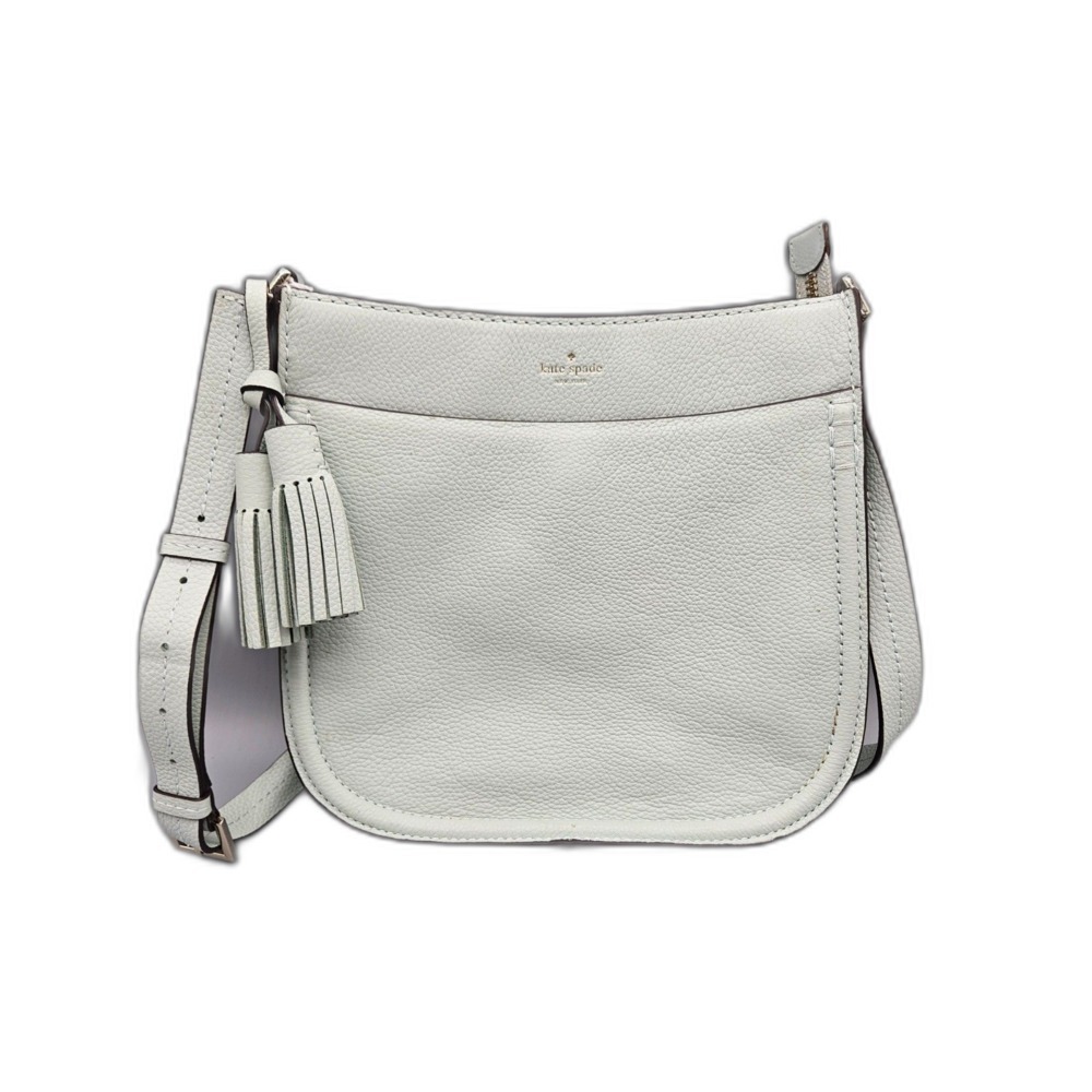 Kate Spade New York Mint Green Leather Crossbody Bag PXRU8271 GNH017359